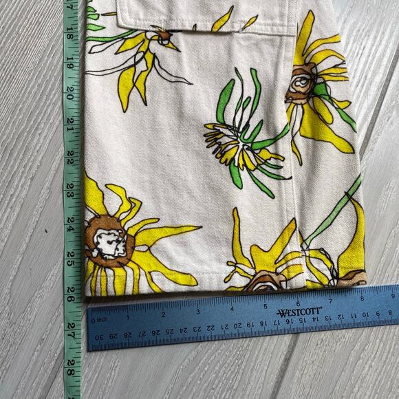 Keith Kelly Men's White Sunflower Double Knee Work Pants Size XXS $165 - Picture 7 of 12